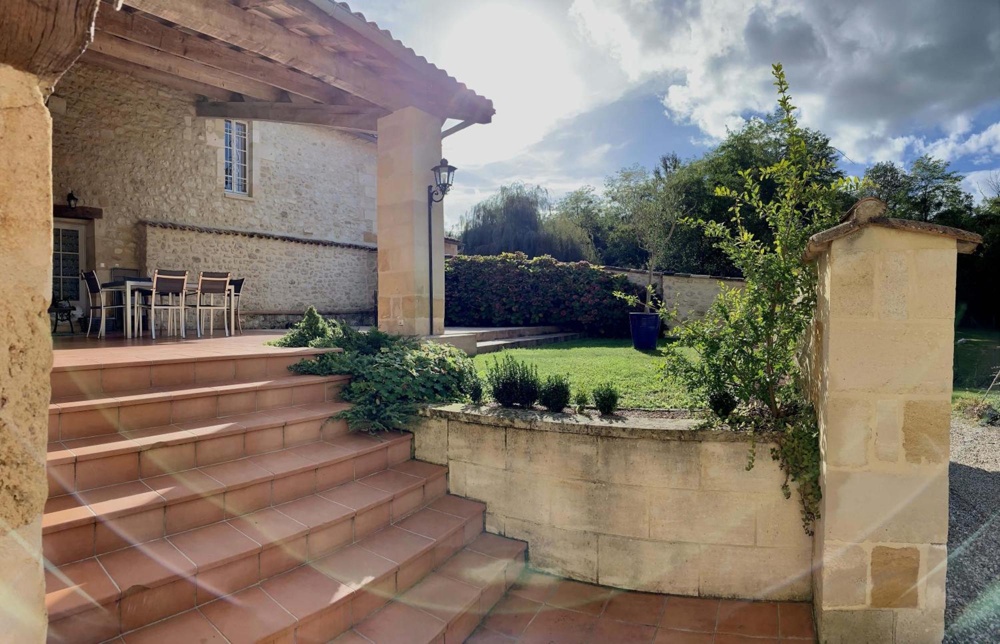 LugaignacDomaine Jean-Got, Proche De Saint Emilion别墅 客房 照片